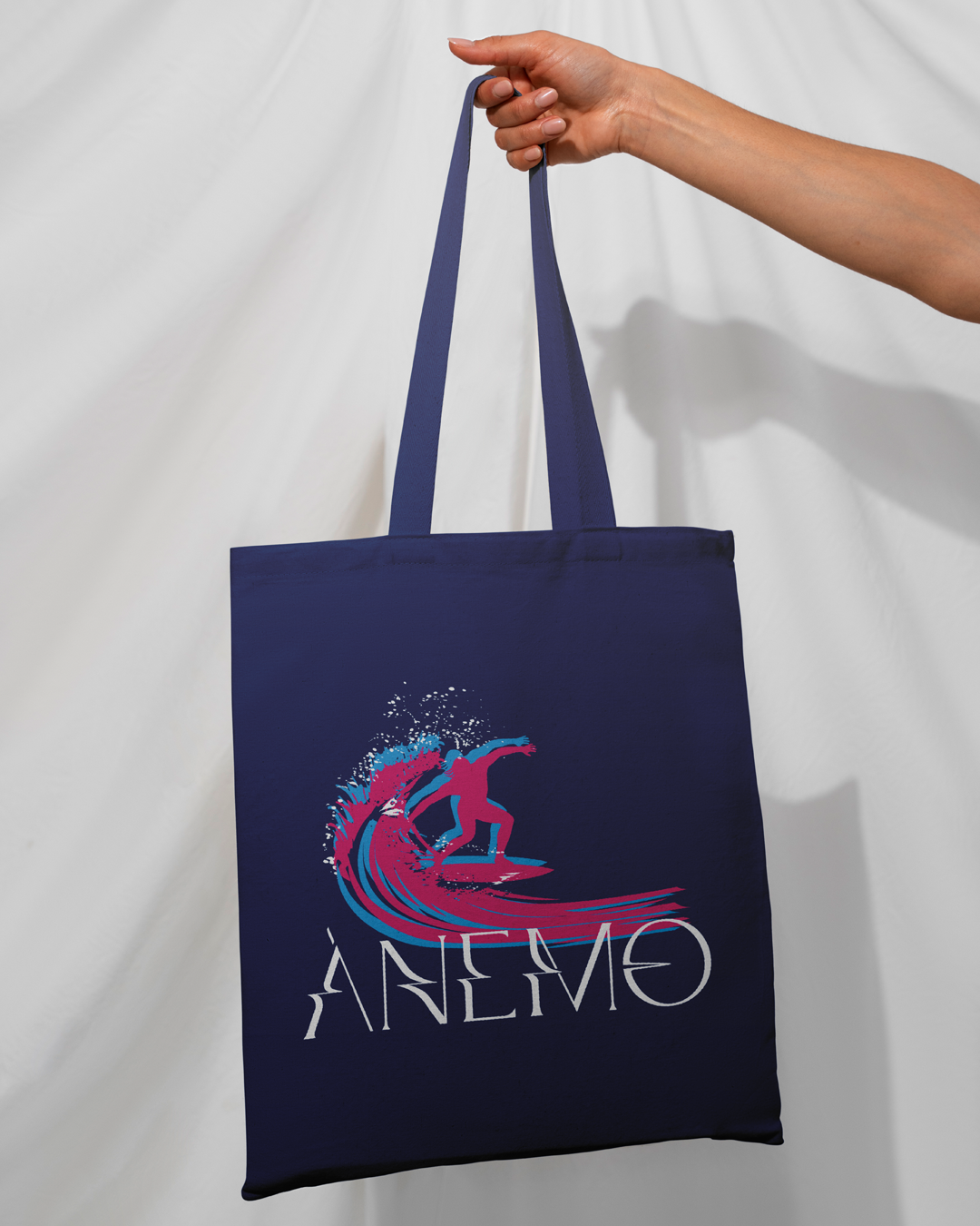 Ànemo - borsa blu navy