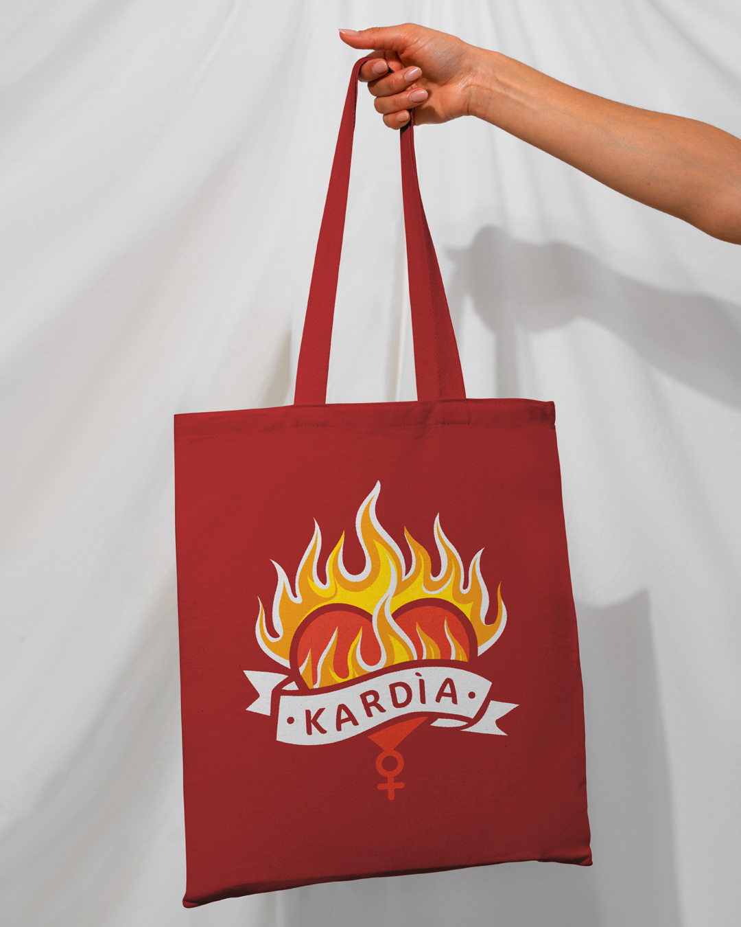 Kardìa - borsa rossa